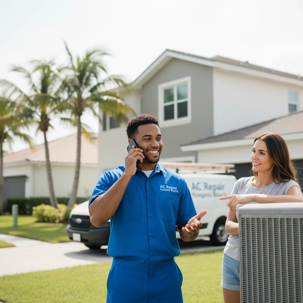 AC Repair Pompano Beach customer support in San Marcos